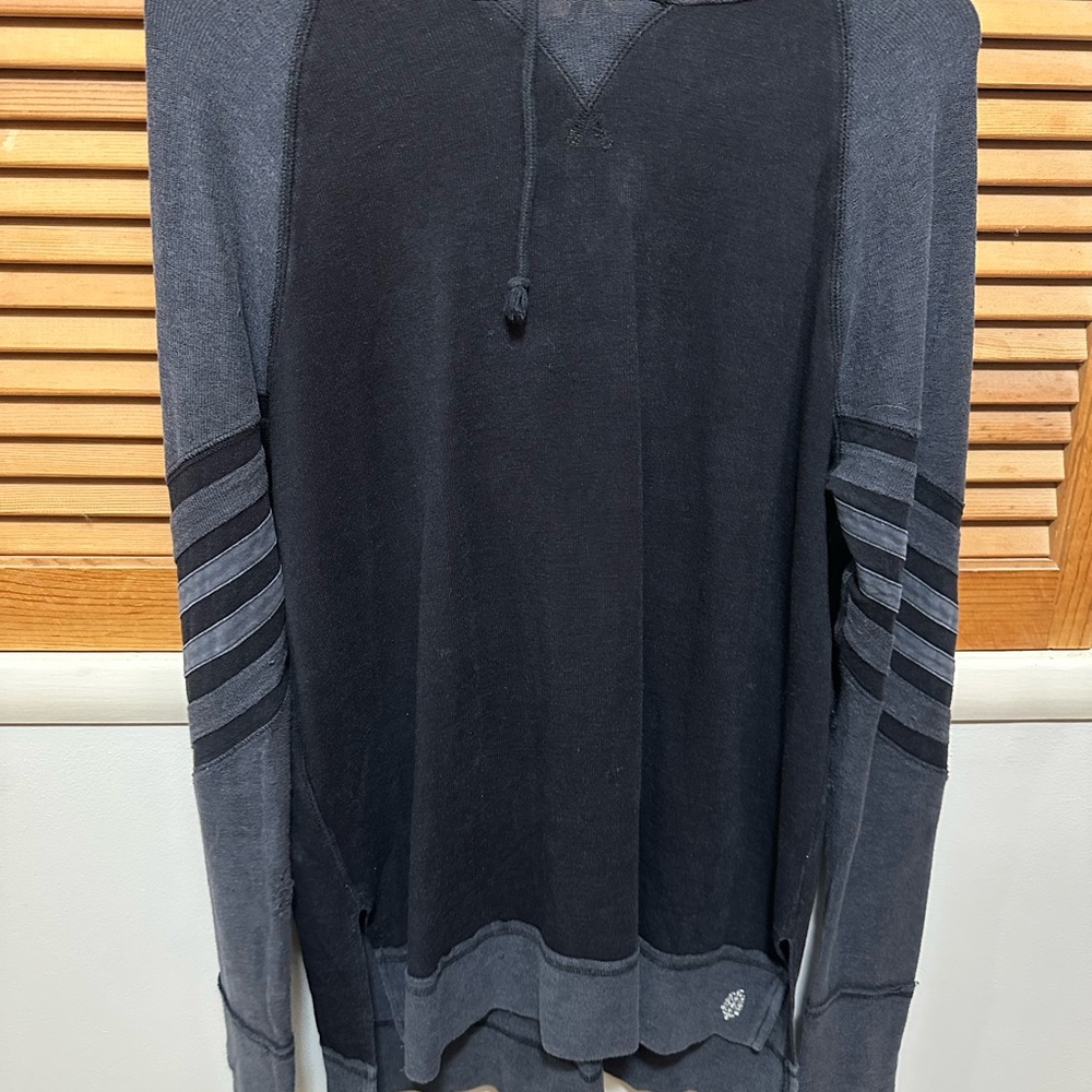 FP Movement Black & Charcoal Pullover Hoodie